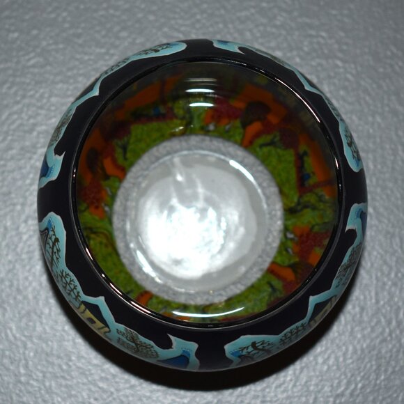 Hellman Versand Polymer Clay Halloween Houses Decorated Tea Light Votive Holder - Picture 5 of 5